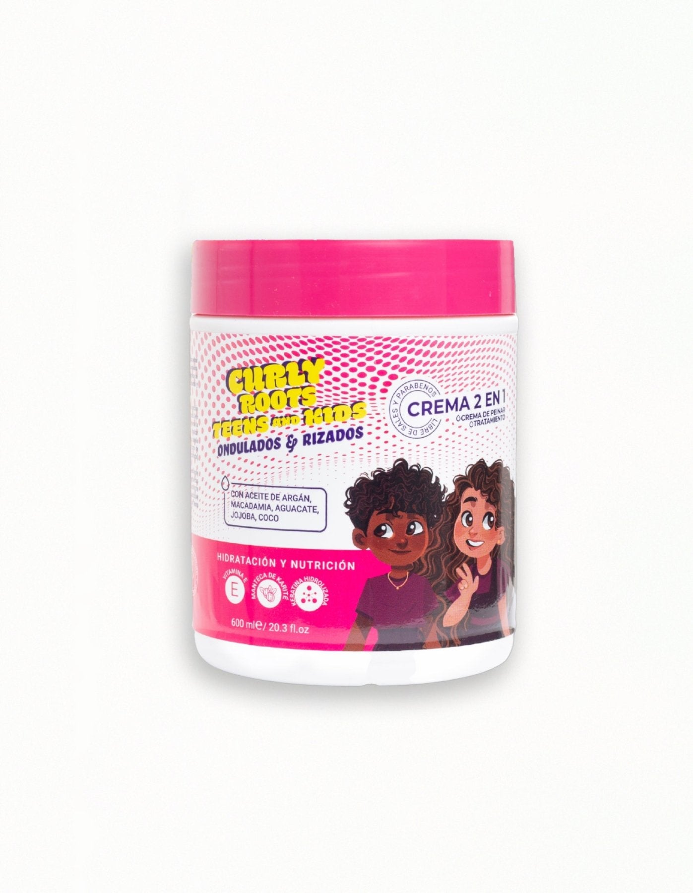 CURLY ROOTS KIDS CREMA 2 EN 1