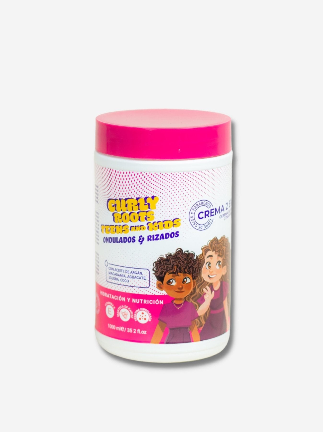 CURLY ROOTS KIDS CREMA 2 EN 1