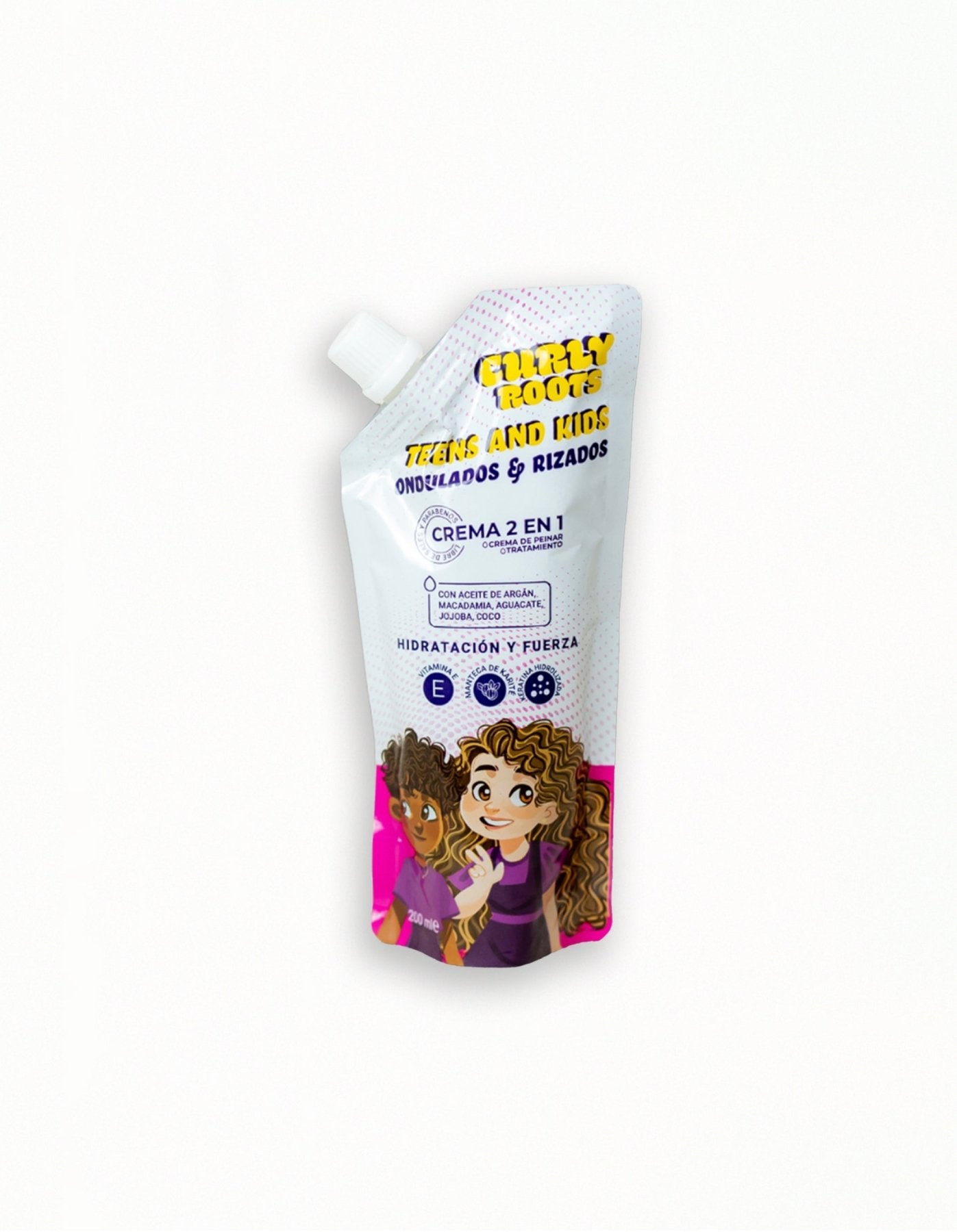 CURLY ROOTS KIDS CREMA 2 EN 1